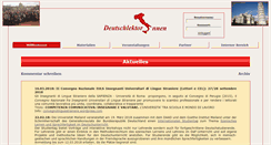 Desktop Screenshot of deutschlektoren.it